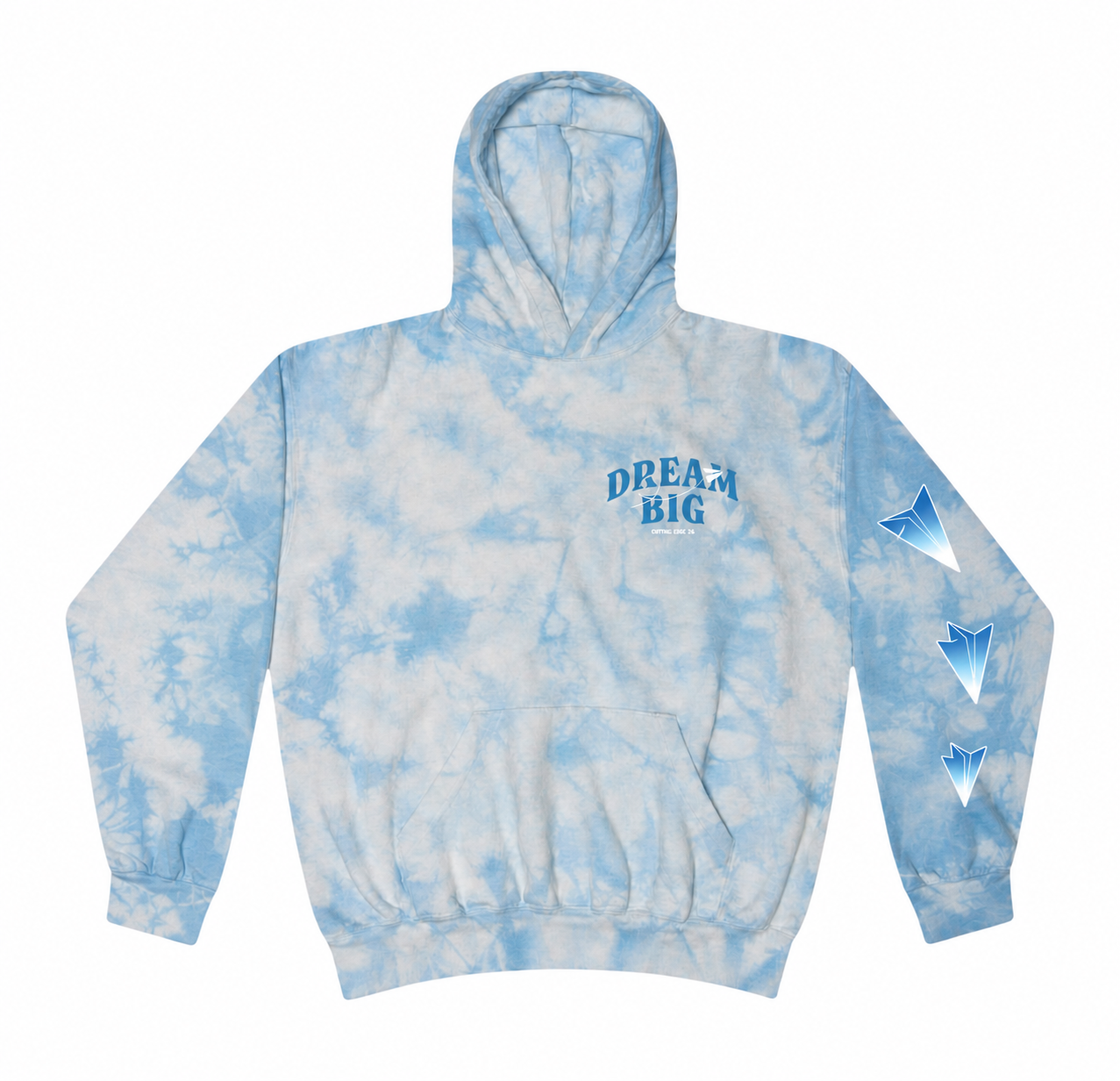 Curtis on Cloud 9 Cloud Tie-Dye Hoodie - YOUTH