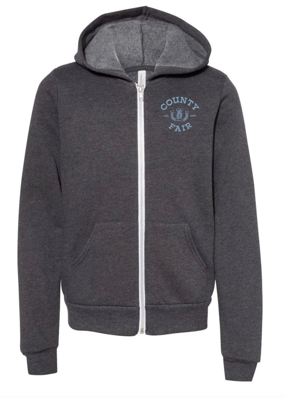 County Fair '25: Adult '100 Year' Full-Zip Hoodie