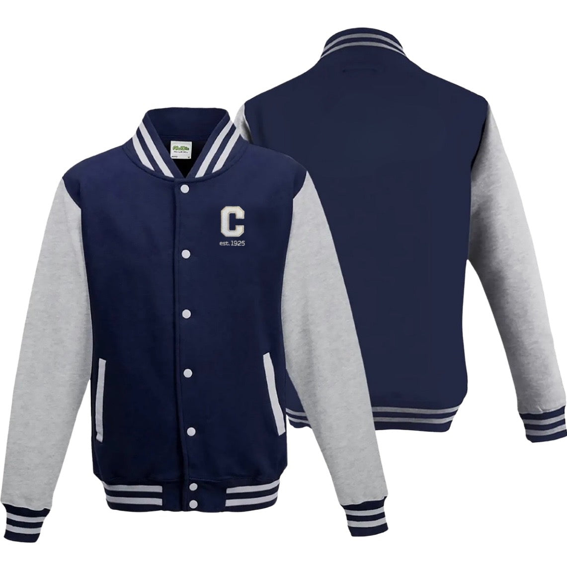 (Y) Curtis Personalized Varsity Letterman Jacket- YOUTH