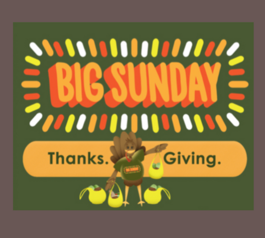 Big Sunday Food Drive — Last Call!