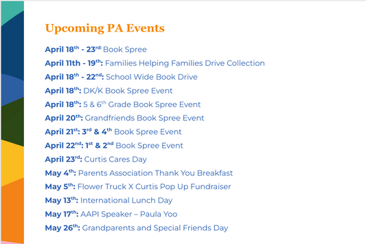 Upcoming PA Events