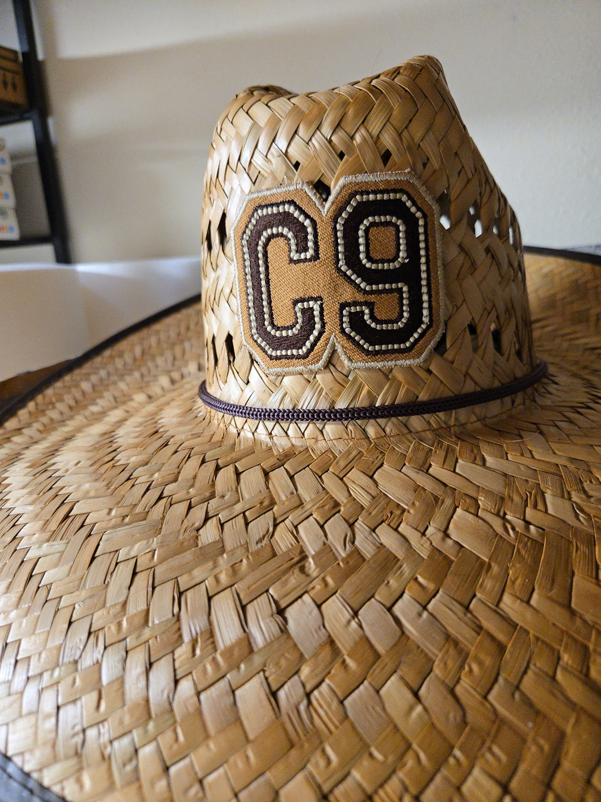 Curtis on Cloud 9 Wide Rim Straw Hat