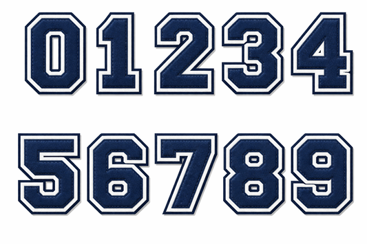 Curtis Centennial Digit Patches