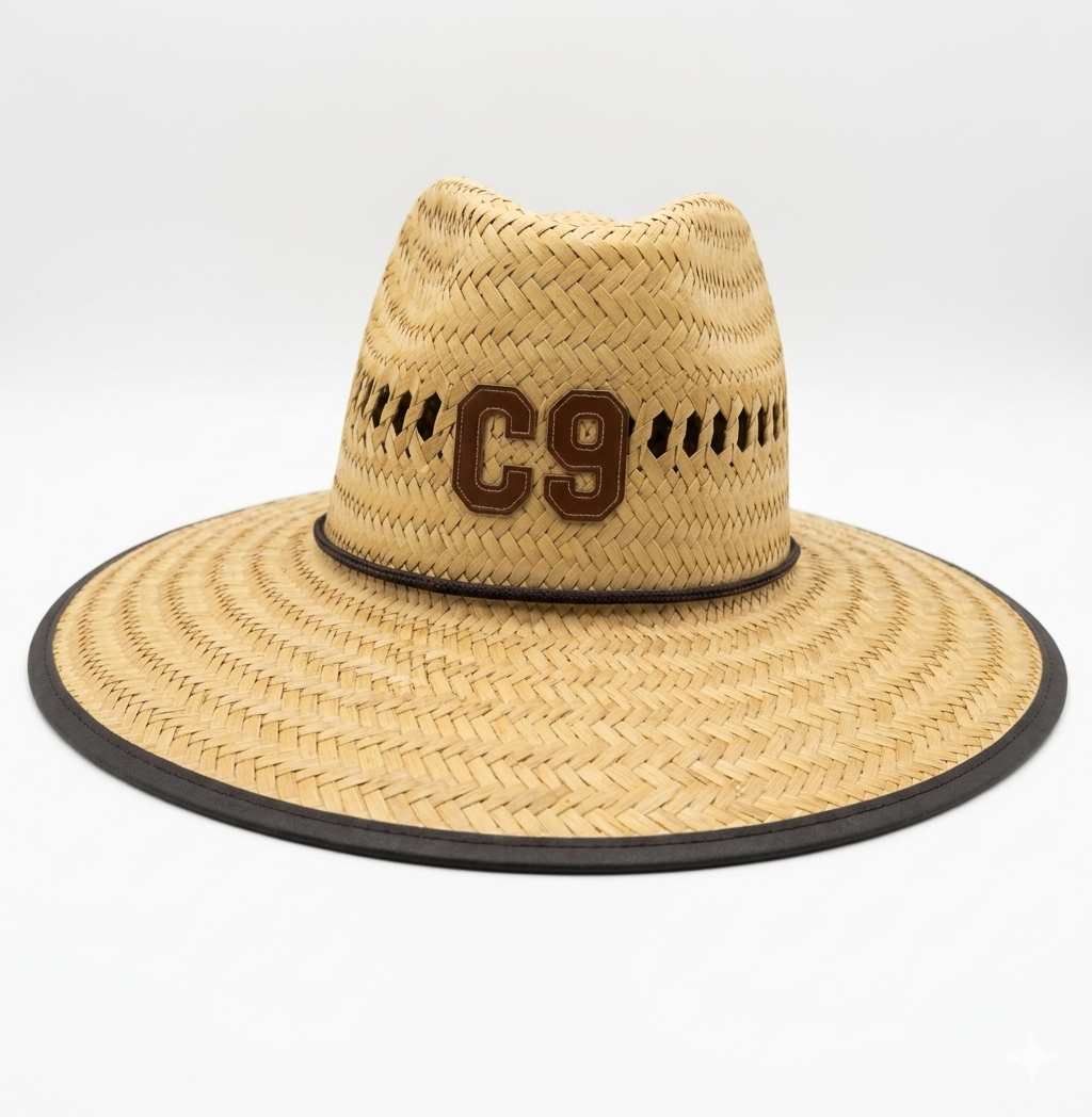 Curtis on Cloud 9 Wide Rim Straw Hat