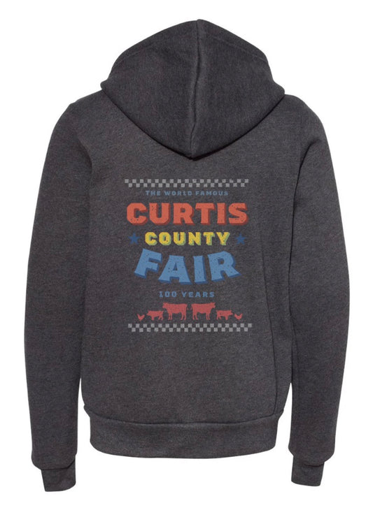 County Fair '25: Adult '100 Year' Full-Zip Hoodie