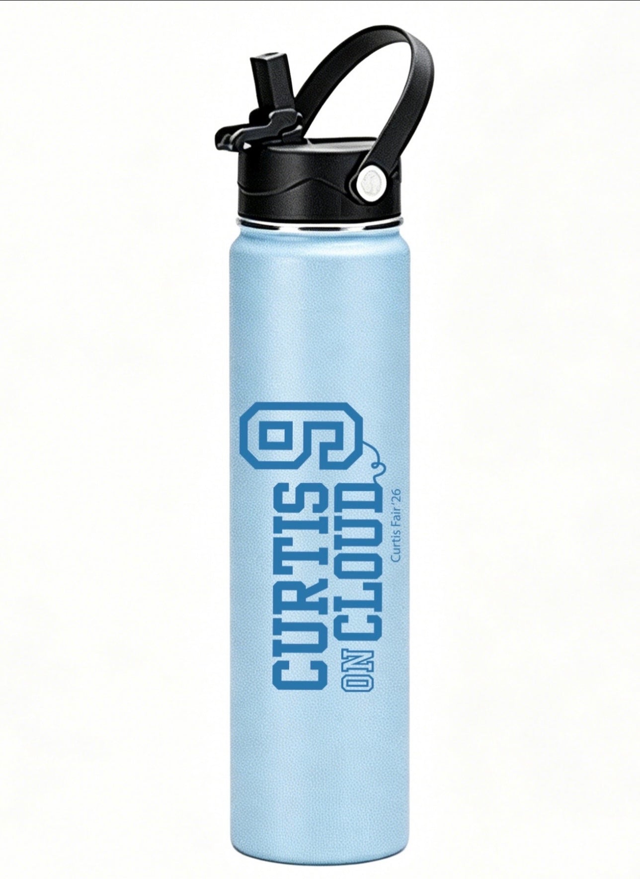 Curtis on Cloud 9 Insulated Water Bottle
