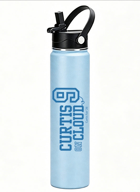 Curtis on Cloud 9 Insulated Water Bottle