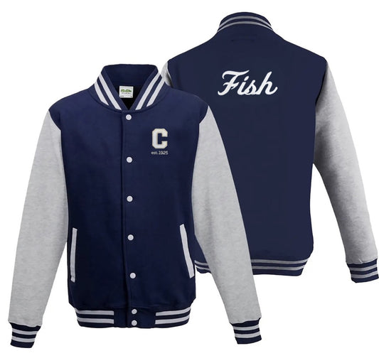 (A) Curtis Personalized Varsity Letterman Jacket- ADULT