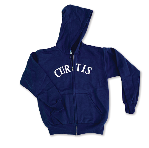 Youth Zip Hoodie - Collegiate ''CURTIS''